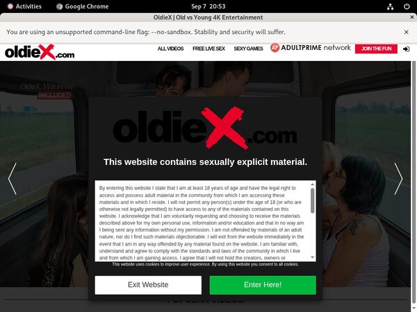 Free Trial On X Oldie