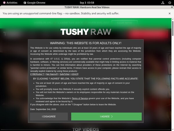 Tushy Raw $1 Trial