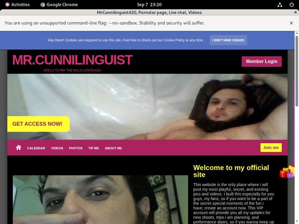 Daily MrCunnilinguist420 Accounts